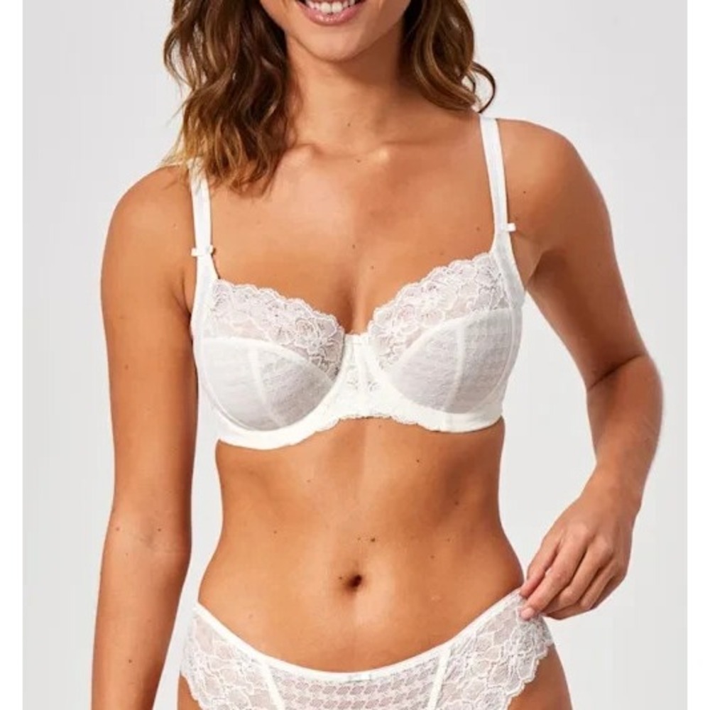 Panache Bra Envy Balconette Side Supprt Lace Underwire Unlined Bra